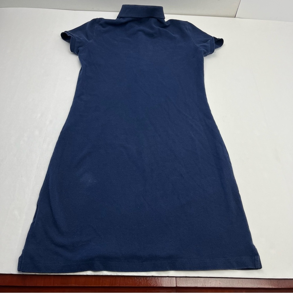 Ralph Lauren Sport Size Small Navy Polo Dress Short Cap Sleeve 100% Cotton *FLAW - Picture 10 of 10